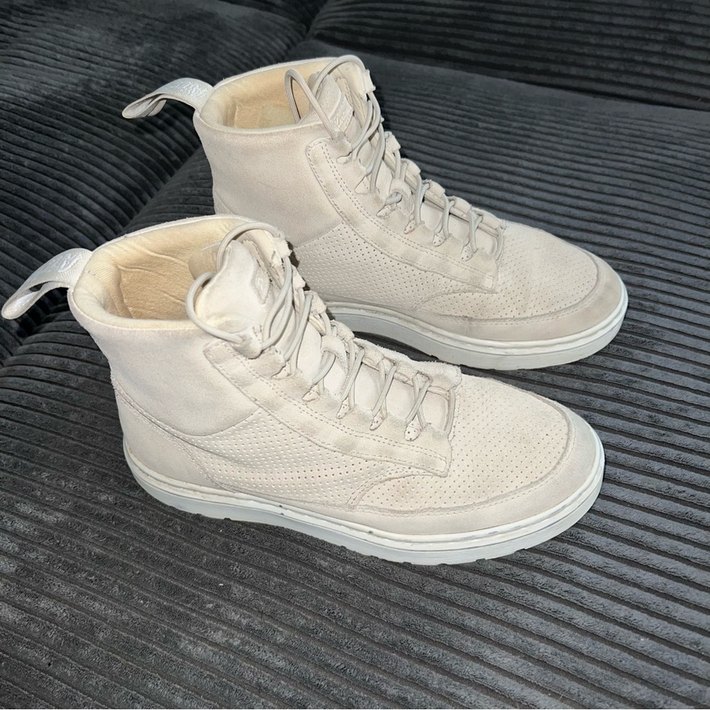 Dr Martens Kamar Bone Suede Combat Boots - Men’s 7 / Women’s 8 - Picture 2 of 11